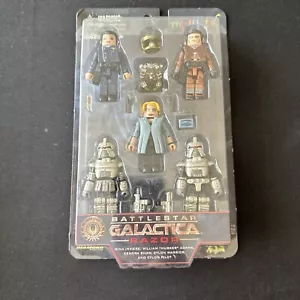 Minimates Battlestar Galactica Rasoio 2008 Art Asylum Sci Fi - Foto 1 di 11