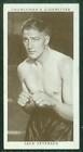 1938 Churchman's Cigarettes Boxing, #32, Jack Petersen, boxeur gallois