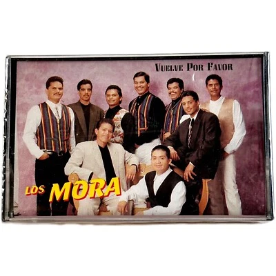 LOS MORA Vuelve Por Favor Cassette Tape 1994 Nuevo Sellado Latin Rara Musica - Image 1 of 4