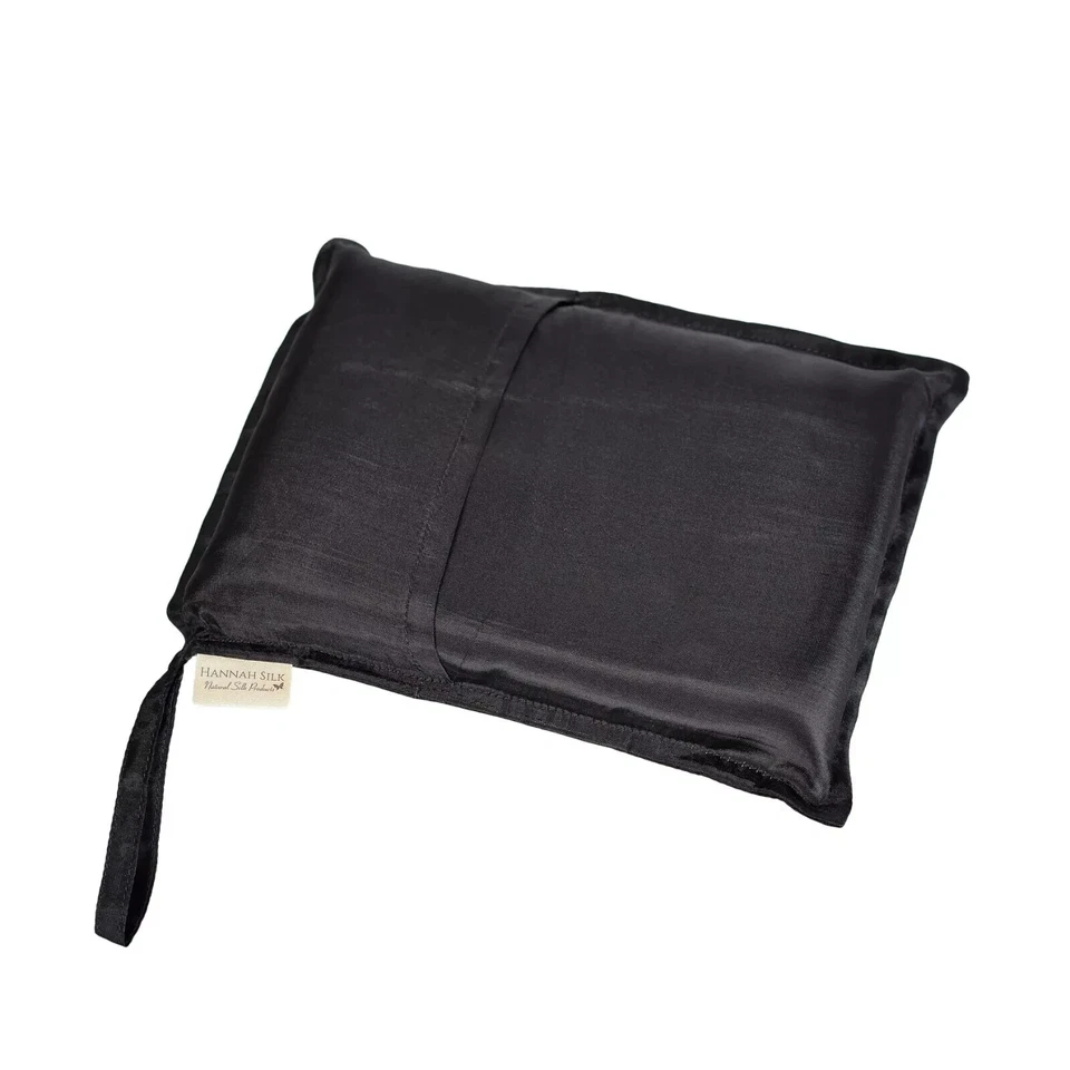 Single Pure Silk Sleeping Bag Liner for Camping Hiking Hostel Travel - Image 1 of 4