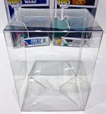 RETROPROTECTION 1 VERY HEAVY DUTY 4" FUNKO POP! Box Protector .50mm Thick Plastic Custom Case