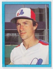1982 Topps Stickers #58 Chris Speier Montreal Expos