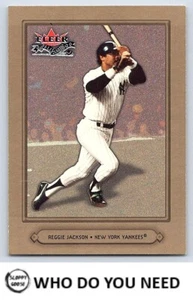 Reggie Jackson 2002 Fleer Fall Classic #86a - Picture 1 of 2