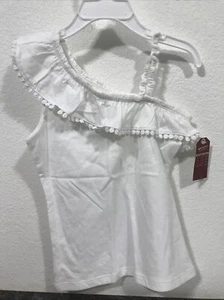 Arizona Toddler Tank Top Size M5 - White (2-TW-2477) - Picture 1 of 7