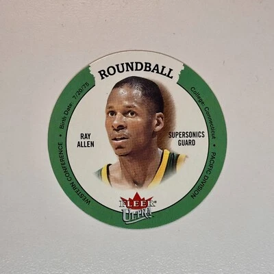 2003-04 Fleer Ultra #16D Ray Allen Roundball - Image 1 of 2