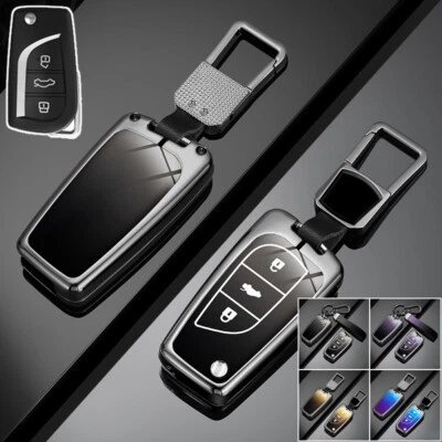 Zinc Alloy TPU Car Remote Key Case Cover Bag For Toyota RAV4 Corolla C-HR Camry - Изображение 1 из 4