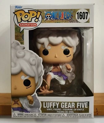 FUNKO POP! ANIMATION - ONE PIECE LUFFY GEAR FIVE #1607 - 9CM VINYL FIGURE -NUOVO - Immagine 1 di 4