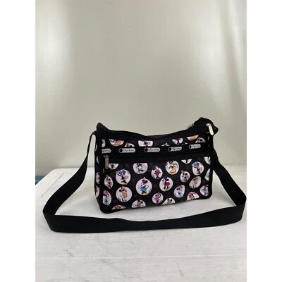 Le Sportsac Disney Minnie Mouse Small Cleo Cross-body EUC - Image 1 of 4