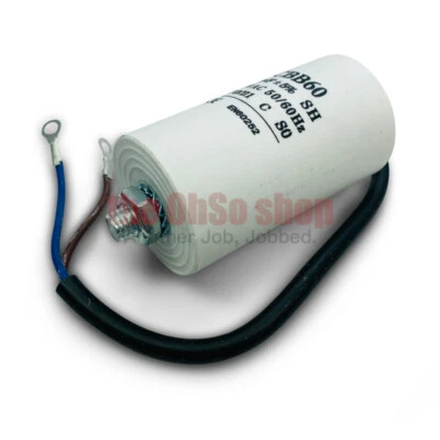 Condensador con cable 20uf CBB60 arranque funcionamiento motor para bomba de aire/agua, aire acondicionado Foto 1 de 4