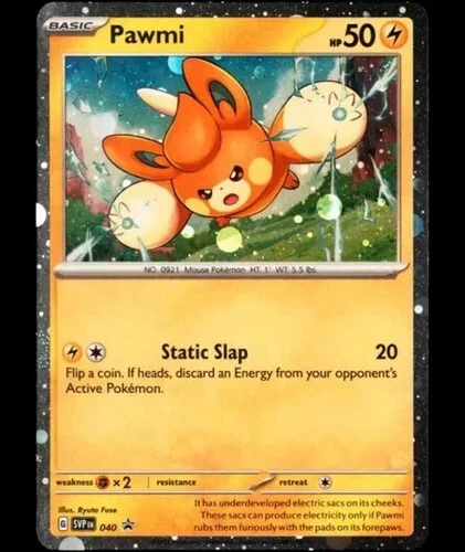 Pawmi - 040 (Cosmos Holo) 040 Sv: Scarlet & Violet Promo Cards Holo - Image 1 of 1
