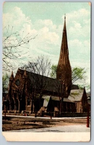 Christ Church Cathedral, Montreal Quebec, Antique Valentine & Son Postcard - Picture 1 of 2
