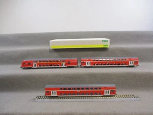 Minitrix Spur N 15824 Doppelstockwagen 1./2. Klasse der DB Set 3-teilig in OVP - Bild 1 von 6
