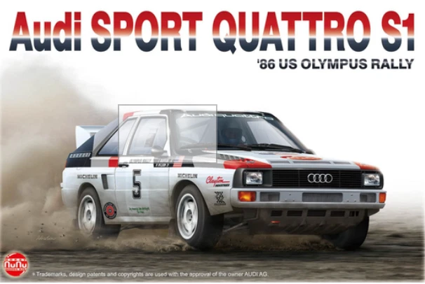 1/24 Audi Sport Quattro S1 Olympus 1986 Nunu 24023 - Immagine 1 di 1