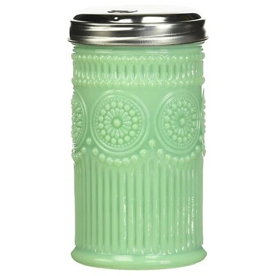 TableCraft Jadeite Green Glass Sugar Dispenser / Pourer - Image 1 of 3