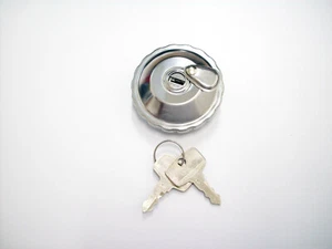 Tankdeckel chrom abschließbar Fuel Tank Cap chrome Honda Camino Kamino PA 50 Neu - Bild 1 von 3