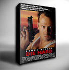 DIE HARD Film/Movie Poster - Giclee CANVAS Wall Art Picture Print