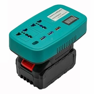 Smart 1821V Battery Inverter 21V to 110V 127V 220V USB Power Converter - Picture 1 of 8