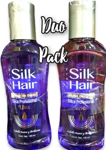 2 Pack- FRUIT SILK HAIR GOTAS DE SEDA SILICA PROFESIONAL UVA 120ml (4oz) c/u ๐ - Picture 1 of 6