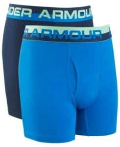 Under Armour Boy's 184708 Performance Heatgear Boxer Briefs Underwear Size YSM - Picture 1 of 2