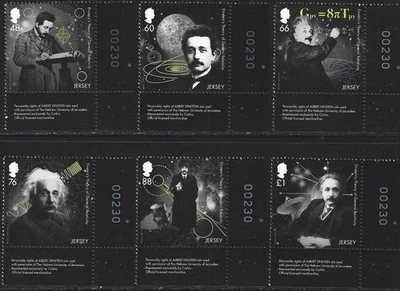 2016 Jersey Sg 2061/2066 Albert Einsteins's Theory of General Relativity MNH - Image 1 of 2