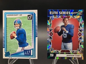 2025 Donruss Jaxon Dart Rated Rookie + Elite Series Rookies #400 + #ESR-JDT - Picture 1 of 7