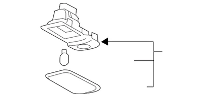 Genuine Subaru Lamp Assembly Lugg Rm 84671AG051ME - Image 1 of 2