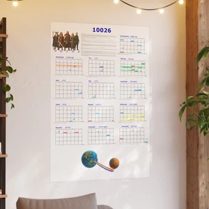 Wandposter Jahr 10026 (2025-2026) Heiden - Bild 1 von 7