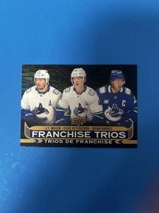 2024-25 UD #FT-2 Tim Horton Collector Series Franchise Trios - Vancouver - Bild 1 von 2