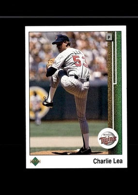 1989 Upper Deck - Charlie Lea #81 - Image 1 of 2