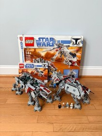 LEGO Star Wars 10195: No Dropship, AT-OT Walker ONLY & AT-TE (7675) 99% Complete