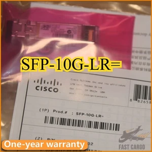 SFP-10G-LR Neu Versiegelt Cisco 10GBASE-LR SFP Plug-in Transceiver Modul - Bild 1 von 5