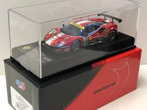 BBR 1/43 Fee Pro Team Ferrari 488 LM Race Car Resin Model with Alcantara Base M - Picture 1 of 6