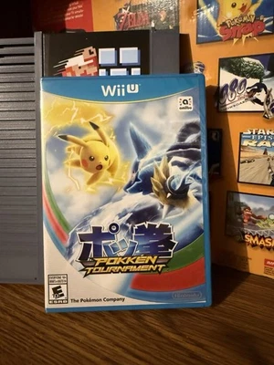 Pokken Tournament Wii U Estuche Sellado Primera Impresión Fresco Foto 1 de 4