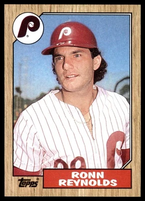 Ronn Reynolds Philadelphia Phillies 1987 Topps #471 Baseball Card - Image 1 of 2