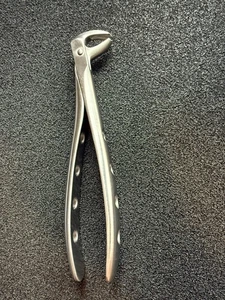 Nordent FE13X Pinza per Estrazione Dentale Molare Inferiore, Bird Beak, Inglese NUOVO - Foto 1 di 5