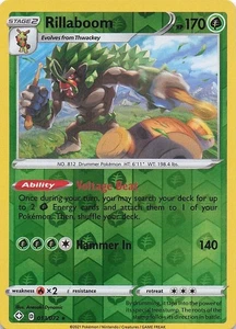 Rillaboom - (Pokemon League) Promo Reverse Holo League & Championship Cards 014/ - Bild 1 von 2