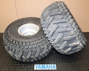 Yamaha BLASTER OEM 4/100 Rear Rim Carlisle Tires 22X11x8 🔥FAST SHIP🔥 **A31** - Picture 1 of 9