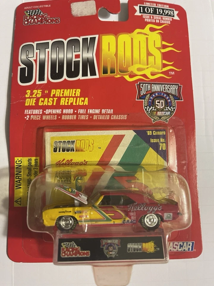 Гоночные чемпионы - - запас стержней - выпуск #57 Kellogg's #5 3,25 новый запечатанный - Изображение 1 из 3