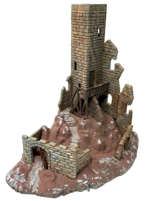 Faller H0 B-285 Große Burgruine Ruine Burg auf Berg Festung 50er/60 - H0 HO 1:87 - Bild 1 von 4
