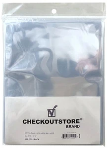 CheckOutStore kristallklare schützende Fotohüllen (8 x 10 Zoll) - Bild 1 von 1