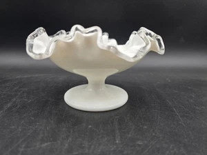Fenton Silver Crest Nuss Süßigkeiten Schale Standschale 6 1/2" - Bild 1 von 7