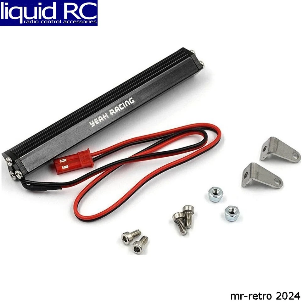 Yeah Racing -YA-0692BK 1/10 Aluminum 85mm Super Bright White LED Light Bar - Image 1 of 1