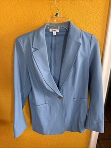 Light Blue Bar III Suit, Pants Size 4, Jacket Small - Picture 1 of 4