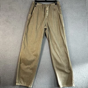 Crazy Shirts Pantalones Para Hombre XL Marrón Kona Café Teñido Hawaii Cintura Elástica Informal - Imagen 1 de 8