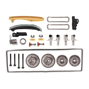 Juego Kit de cadena de distribución + 4 piezas solenoide VVT para Ford Lincoln Edge F150 Mustang 3,5 L - Imagen 1 de 14