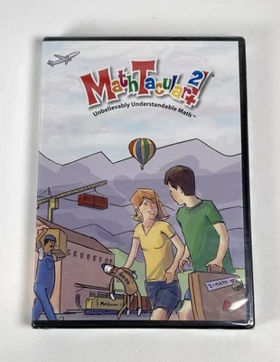 MathTacular 2 DVD Unbelievably Understandable Math Homeschool - SEALED! - Image 1 of 3