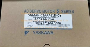 Yaskawa SGMAH-02AAA61D-OY AC SERVOMOTOR SGMAH-02AAA61D-0Y Neu im Karton - Bild 1 von 2