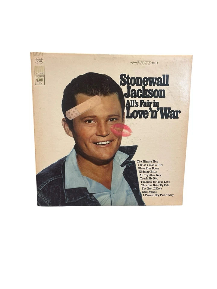 Stonewall Jackson Alls Fair In Love N War Album Columbia Mono CL-2509 360 Sound - Image 1 of 4
