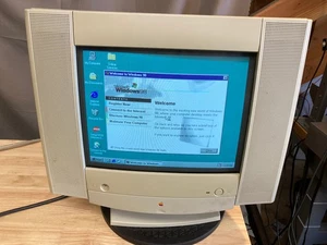 Monitor Apple Multiple Scan 15AV Pantalla Macintosh CRT M4681 1996 Funcionando - Imagen 1 de 9