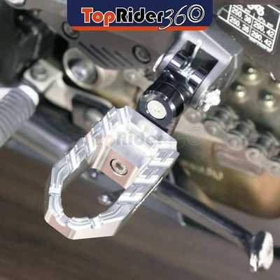 Clavijas delanteras BUZZ extendidas de titanio de 25 mm para Kawasaki Versys 1000 LT 15-22 21 Foto 1 de 4